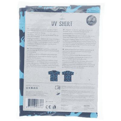 UV-Swimming Shirt Dino 6-8 jaar